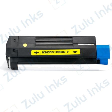 Compatible OkiData 42127401 Yellow High Yield Toner Cartridge