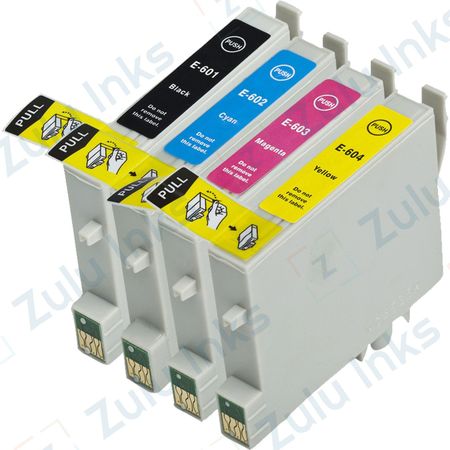 Set of 4 Compatible Epson 60 Ink Cartridges