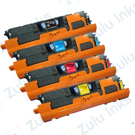 Set of 4 Compatible HP 122A Toner Cartridges