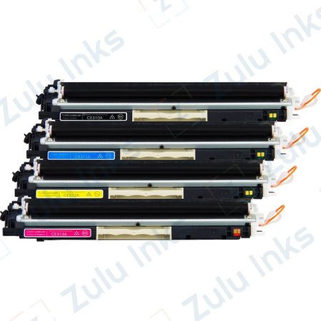 Set of 4 Compatible HP 126A Toner Cartridges