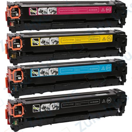 Set of 4 Compatible HP 128A Laser Toner Cartridges