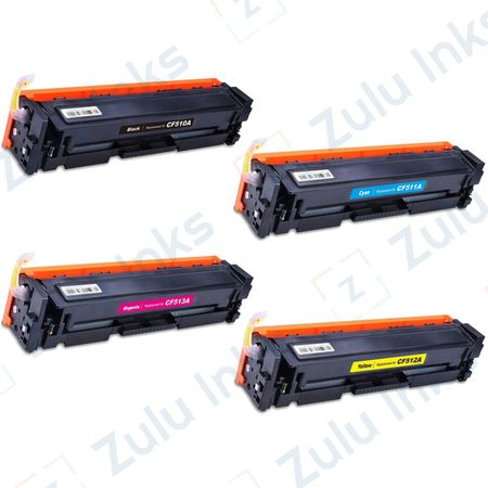 Set of 4 Compatible HP 204A Toner Cartridges