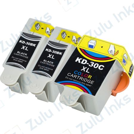 Set of 3 Compatible Kodak 30XL High Yield Ink Cartridges