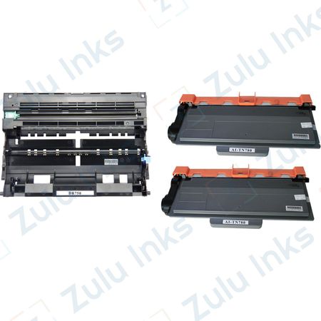 Set of 3 Compatible Brother TN-780 & DR-720 Toner & Drum Cartridges