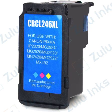 Compatible Canon CL-246XL Tri-Color High Yield Ink Cartridge (8280B001AA)