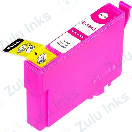 Compatible Epson 124 Magenta Moderate Yield Ink Cartridge (T124320)