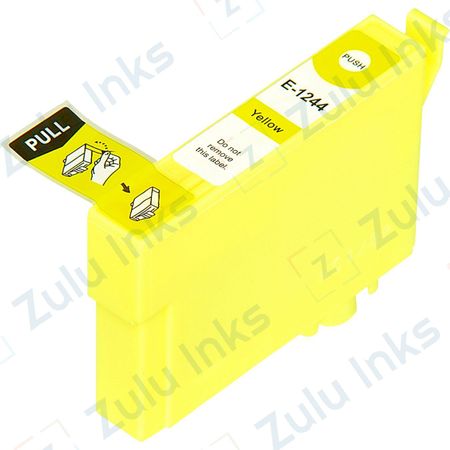 Compatible Epson 124 Yellow Moderate Yield Ink Cartridge (T124420)