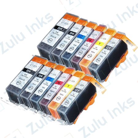 Set of 12 Compatible Canon PGI-225 & CLI-226 Ink Cartridges