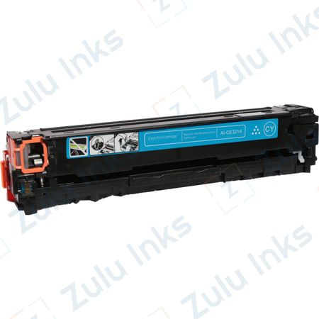 Compatible HP 128A Cyan Laser Toner Cartridge (CE321A)