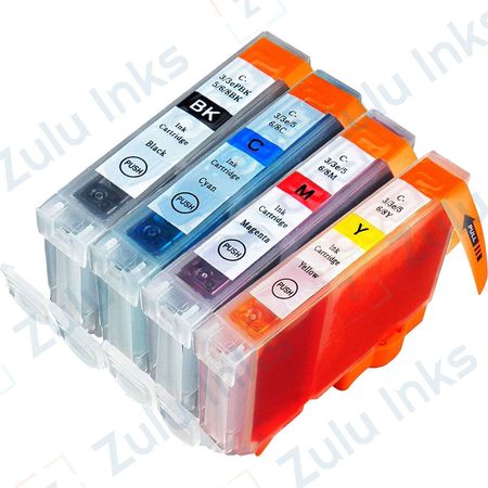 Set of 4 Compatible Canon CLI-8 Ink Cartridges