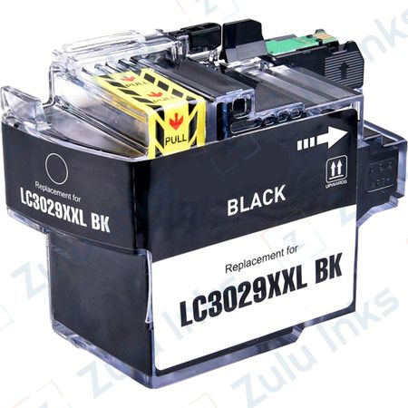 Compatible Brother LC-3029BK Black Extra High Yield Ink Cartridge