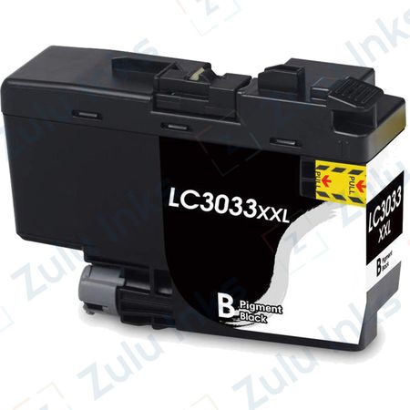 Compatible Brother LC-3033BK Black Extra High Yield Ink Cartridge