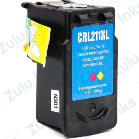 Compatible Canon CL-211XL Color High Yield Ink Cartridge (2975B001)