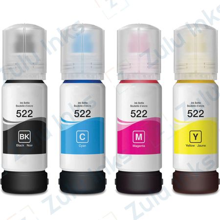 Set of 4 Compatible Epson T522 Ink Bottle