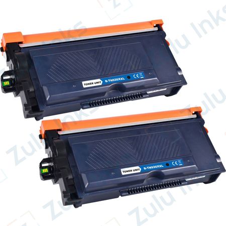 Set of 2 Compatible Brother TN920 XXL Extra High Yield Laser Toner Cartridge