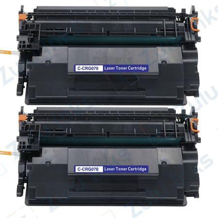 Set of 2 Compatible Canon 070 Laser Toner Cartridge (5639C001)