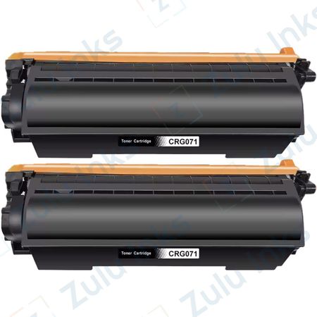 Set of 2 Compatible Canon 071 Laser Toner Cartridge (5645C001)