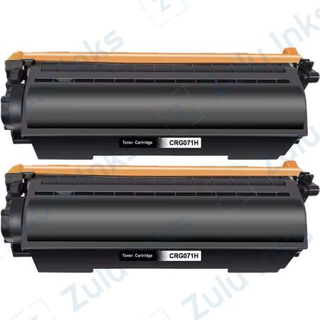 Set of 2 Compatible Canon 071H High Yield Laser Toner Cartridge (5646C001)