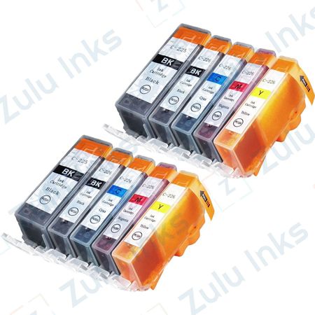 Set of 10 Compatible Canon PGI-225 & CLI-226 Ink Cartridges