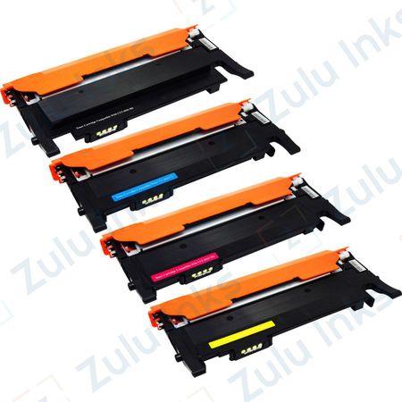 Set of 4 Compatible Samsung CLT-406S Toner Cartridges