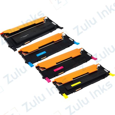 Set of 4 Compatible Samsung CLT-407S Toner Cartridges