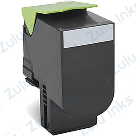 Compatible Lexmark CX310 / CX410 / CX510 Black Toner Cartridge (80C1SK0)