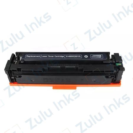 Compatible HP 201X / CF400X Black High Yield Toner Cartridge (Replaces 201A / CF400A)