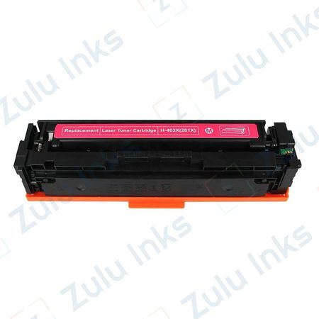 Compatible HP 201X / CF403X Magenta High Yield Toner Cartridge (Replaces 201A / CF403A)