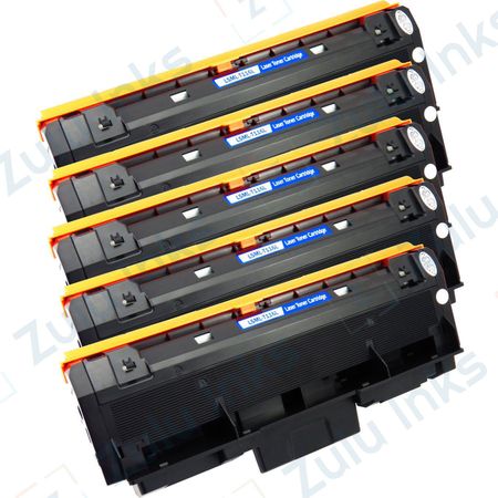 5 x Samsung Compatible MLT-D116L Black High-Yield Toner Cartridges