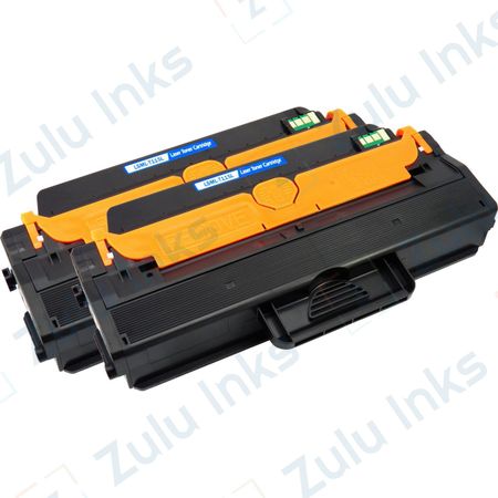 2 x Samsung Compatible MLT-D115L Black Toner Cartridges