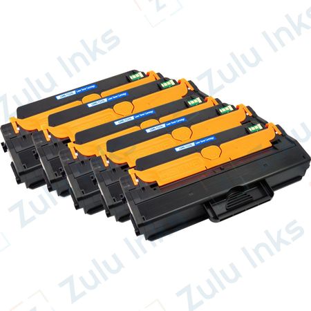 5 x Samsung Compatible MLT-D115L Black Toner Cartridges