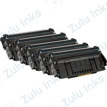 5 x HP Compatible 87A Black Toner Cartridges (CF287A)