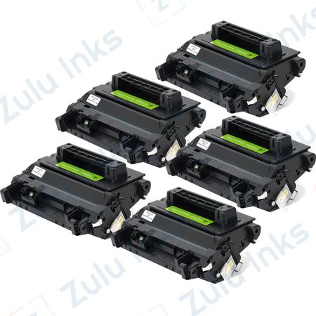 5 x HP Compatible 81A Black Toner Cartridges (CF281A)