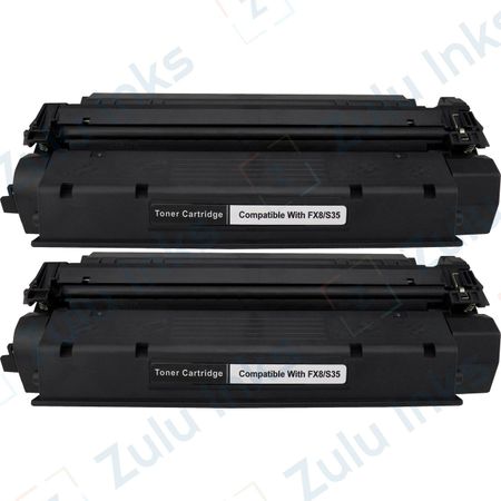 2 x Compatible Canon S35 Black Toner Cartridges (7833A001AA)