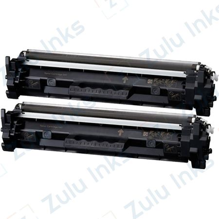 2 x Compatible Canon 047 Black Toner Cartridges (2164C001AA)