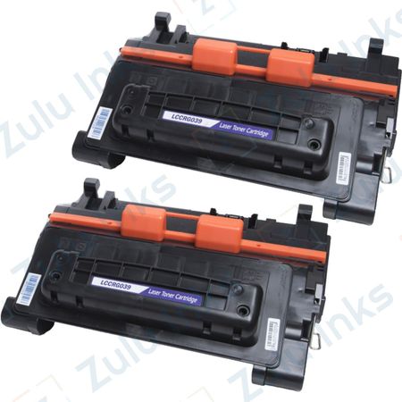 2 x Compatible Canon 039 Black Toner Cartridges