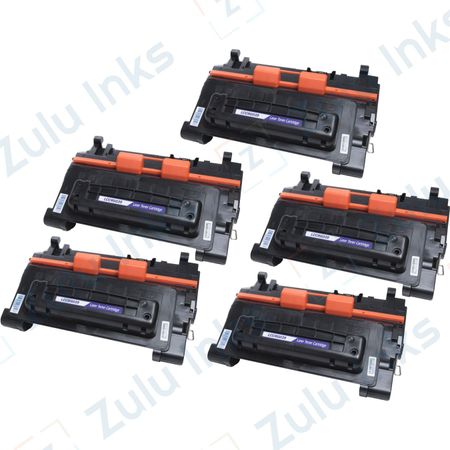 5 x Compatible Canon 039 Black Toner Cartridges