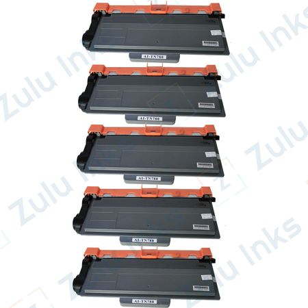 5 x Compatible Brother TN780 Super High-Yield Black Toner Cartridges