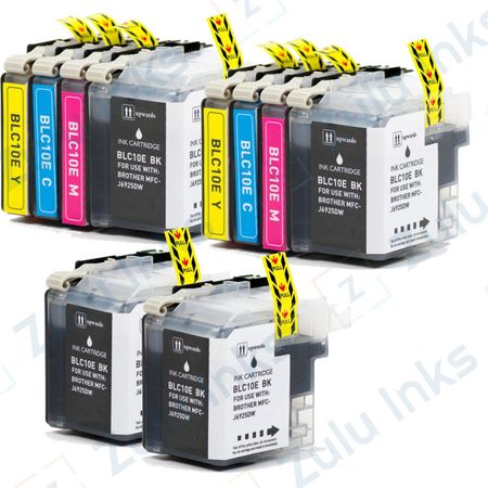 10 x Compatible Brother LC20E Extra High-Yield Ink Cartridges