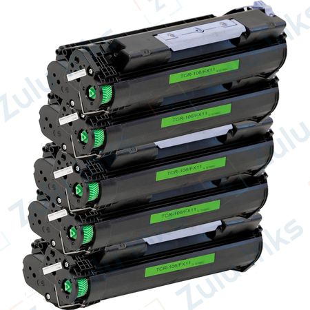 5 x Compatible Canon FX-11 Black Toner Cartridges (1153B001AA)