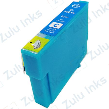 Compatible Epson 252XL Cyan High Yield Ink Cartridge (T252XL220)