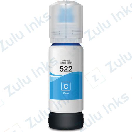 Compatible Epson T522 Cyan Ink Bottle (T522220)