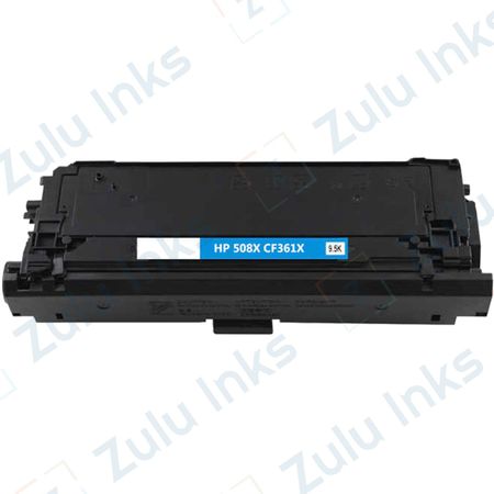 Compatible HP 508X Cyan High Yield Toner Cartridge (CF361X)