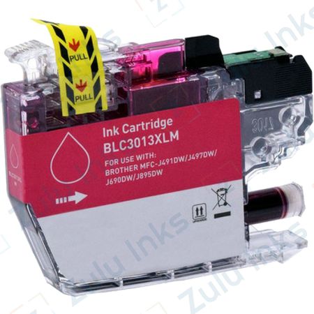 Compatible Brother LC-3013M Magenta High Yield Ink Cartridge (Replaces LC-3011M)