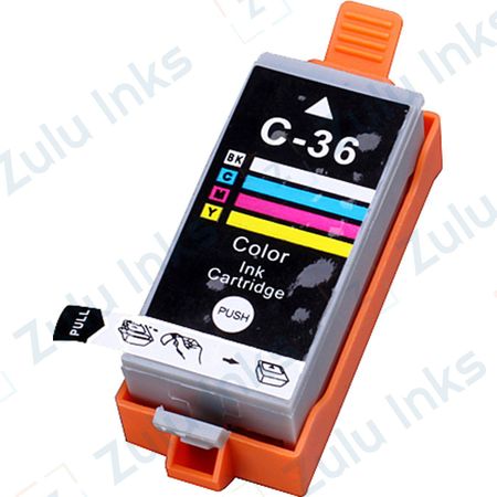 Compatible Canon CLI-36 Color Ink Cartridge (1511B002)