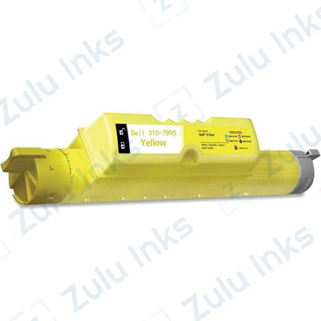 Compatible Dell 310-7895 Yellow High Yield Toner Cartridge (JD750 / JD768)