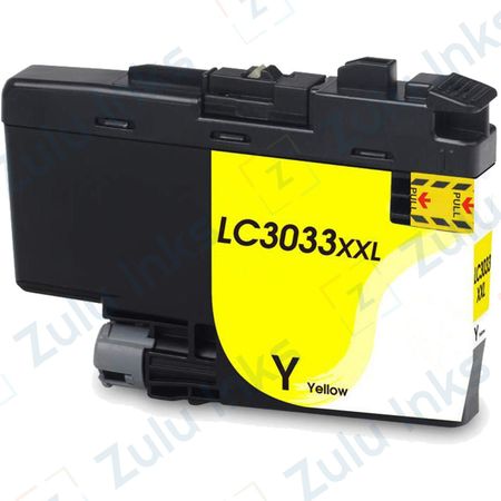 Compatible Brother LC-3033Y Yellow Extra High Yield Ink Cartridge