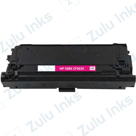 Compatible HP 508X Magenta High Yield Toner Cartridge (CF363X)