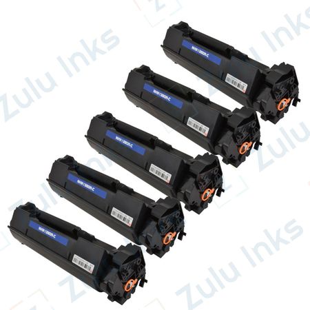 Set of 5 Compatible HP 138A Laser Toner Cartridge (W1380A)