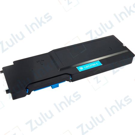 Compatible Dell 331-8432 Cyan High Yield Toner Cartridge (1M4KP)